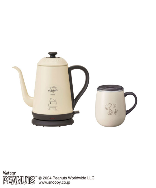 PEANUTS ステンレスデイリーケトル＋PEANUTS 蓋つきステンレスマグ