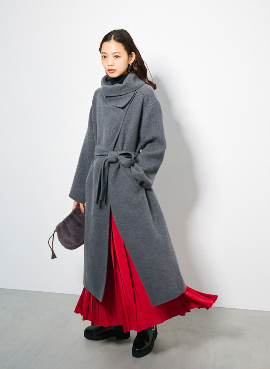 EC限定】super 100's リバービッグカラーコート｜LOUNIE（ルーニィ