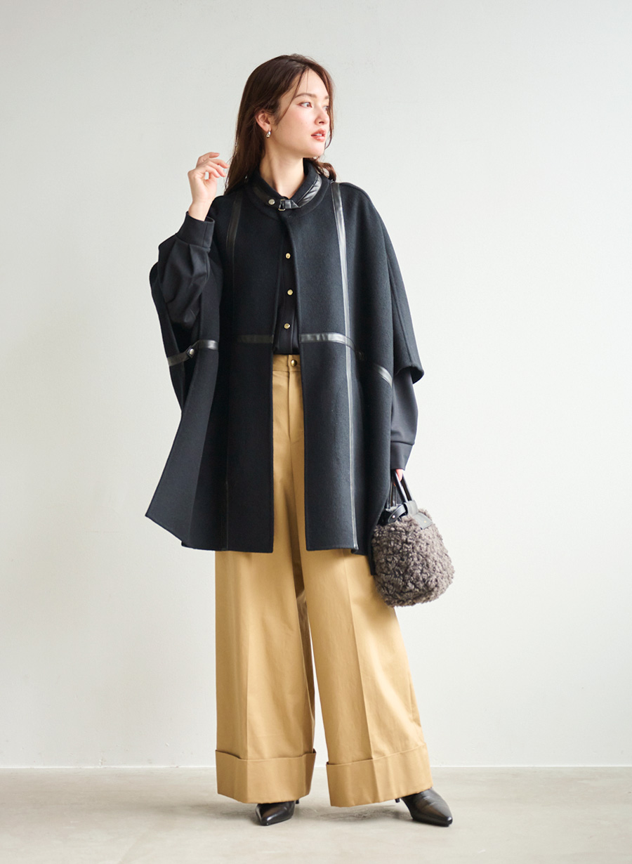 メリノウール＞リバーポンチョ｜LOUNIE（ルーニィ）公式サイト／公式