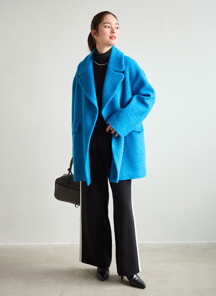 モヘア＞ループツイードPコート｜LOUNIE（ルーニィ）公式サイト／公式