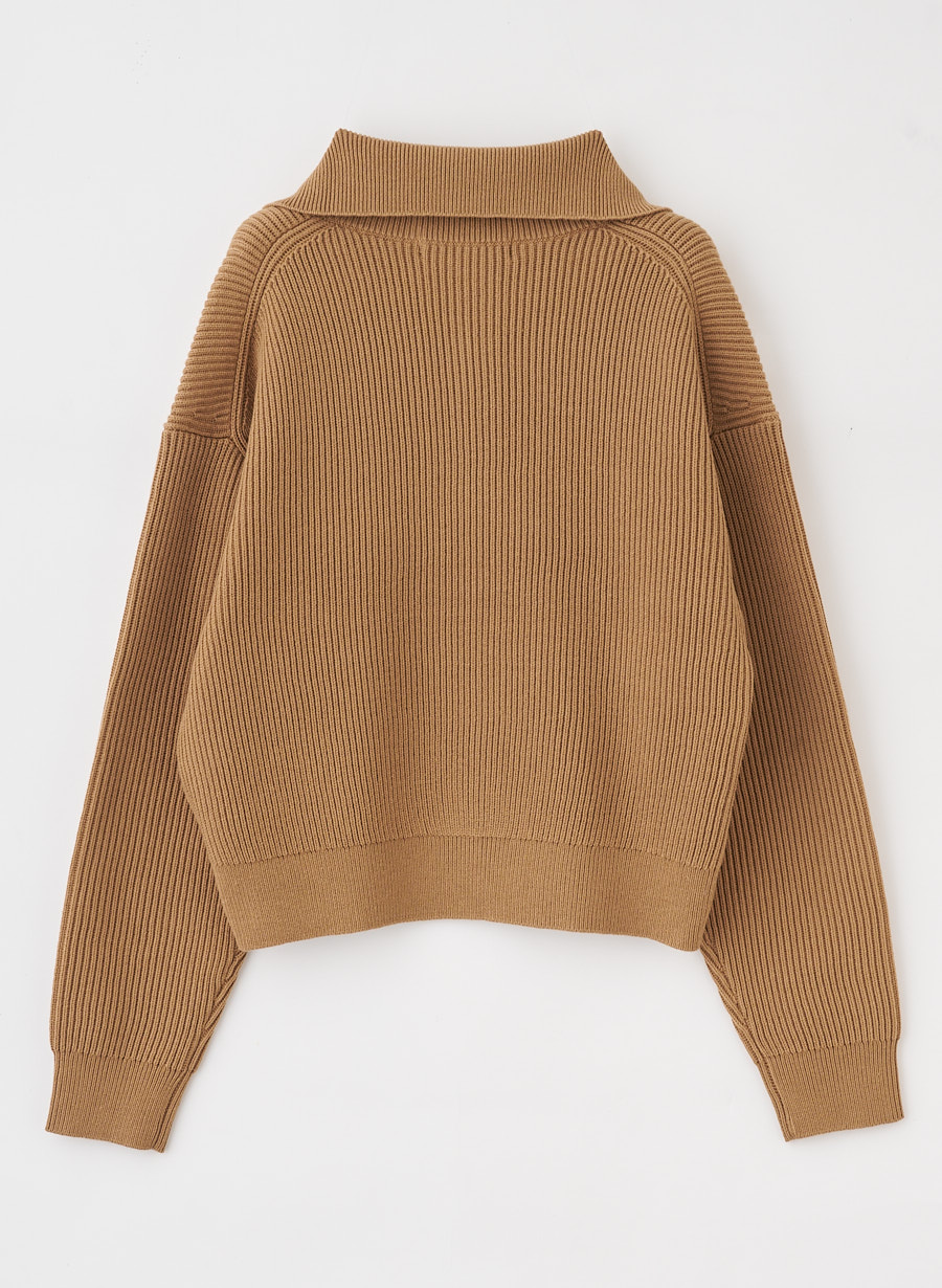 EC限定色】ハーフジップニットプルオーバー｜LOUNIE（ルーニィ）公式