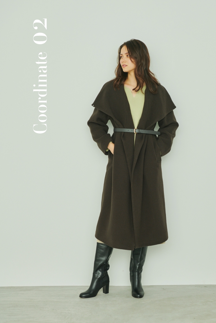 暖かい”を纏う。GOWN or DOWN｜LOUNIE（ルーニィ）公式サイト／公式