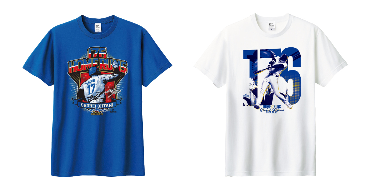 希少＆タグ付】大谷翔平LMLB通算100号ホームラン記念Tシャツ