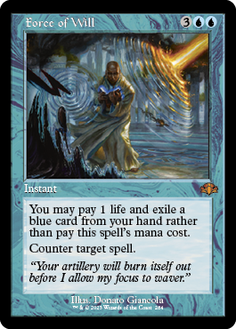 Foil】《意志の力/Force of Will》[EMA] 青R | 日本最大級 MTG通販