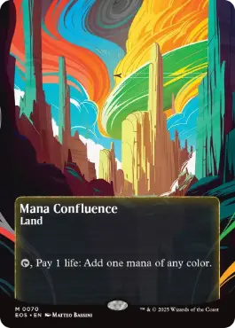 田助 マナの合流点 4枚 mtg Mana confluence 4枚セット マナの合流点