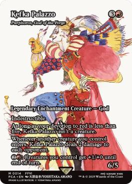 MTG FF ケフカ・パラッツォ 継承史 foil 日本語 MTG FF ケフカ
