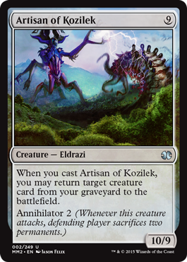 コジレックの職工/Artisan of Kozilek》[MM2] 無U | 日本最大級 MTG