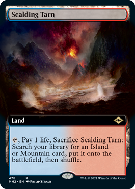 254)《沸騰する小湖/Scalding Tarn》[MH2] 土地R | 日本最大級 MTG通販