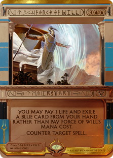 Foil】《意志の力/Force of Will》[MPS2] 青R | 日本最大級 MTG通販