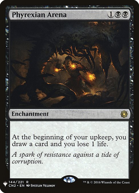 Foil】(283)□ファイレクシア語□《ファイレクシアの闘技場/Phyrexian