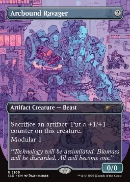 電結の荒廃者/Arcbound Ravager》[DST] 茶R | 日本最大級 MTG通販