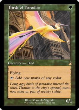 極楽鳥/Birds of Paradise》[GK2-RG] 緑R | 日本最大級 MTG通販サイト