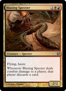 燃え立つ死霊/Blazing Specter》[AvN] 金R | 日本最大級 MTG通販サイト