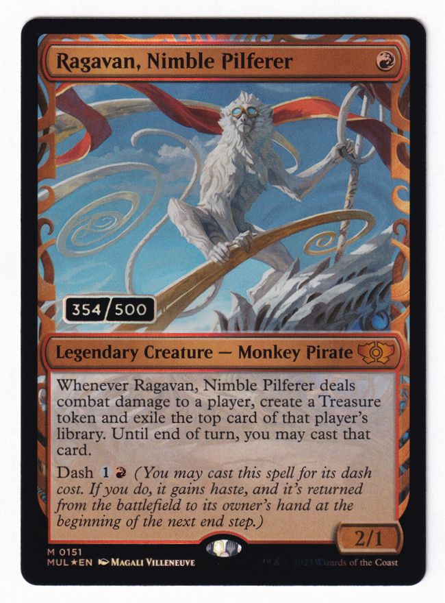MTG 敏捷なこそ泥、ラガバン 英語 foil FOIL】【英】敏捷なこそ泥