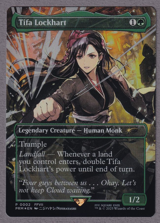 MTG ティファ・ロックハート 日本語 ボーダーレス サージ foil MTG FF