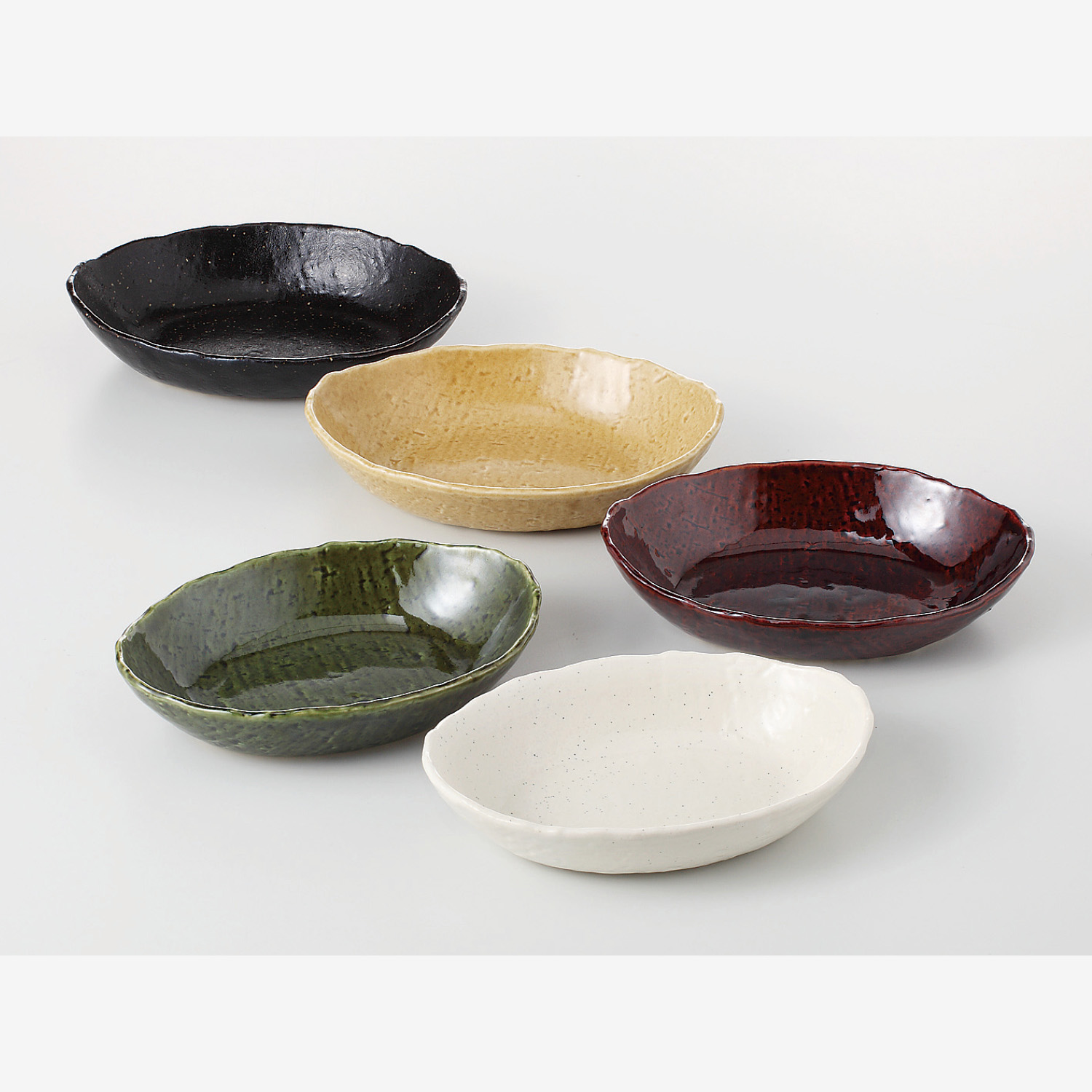 Price Gift｜あじわい 楕円多用鉢揃｜西海陶器 | SAIKAI B-SHOP｜西海