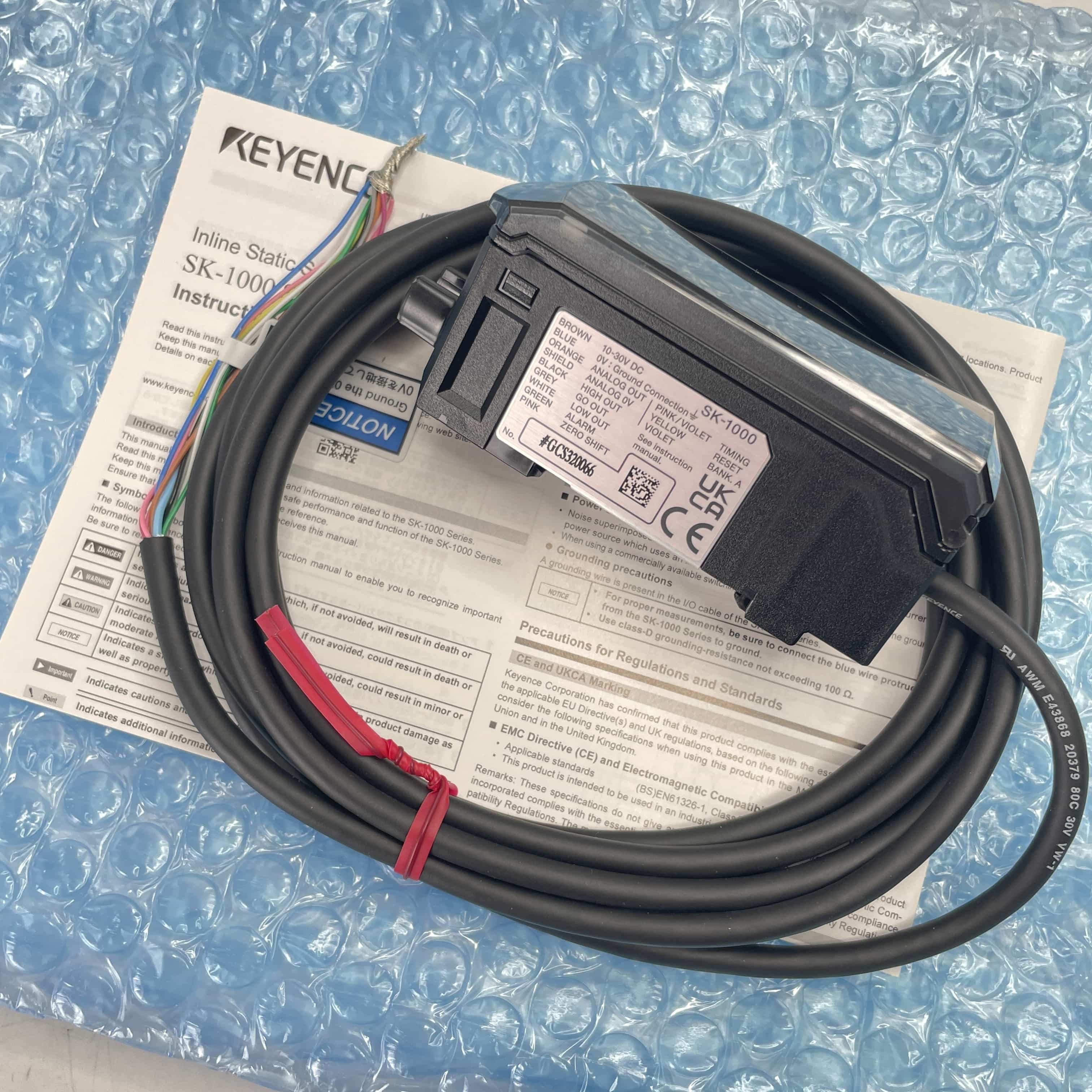 SK-1000 静電気測定器 SK シリーズ アンプユニット 親機 キーエンス