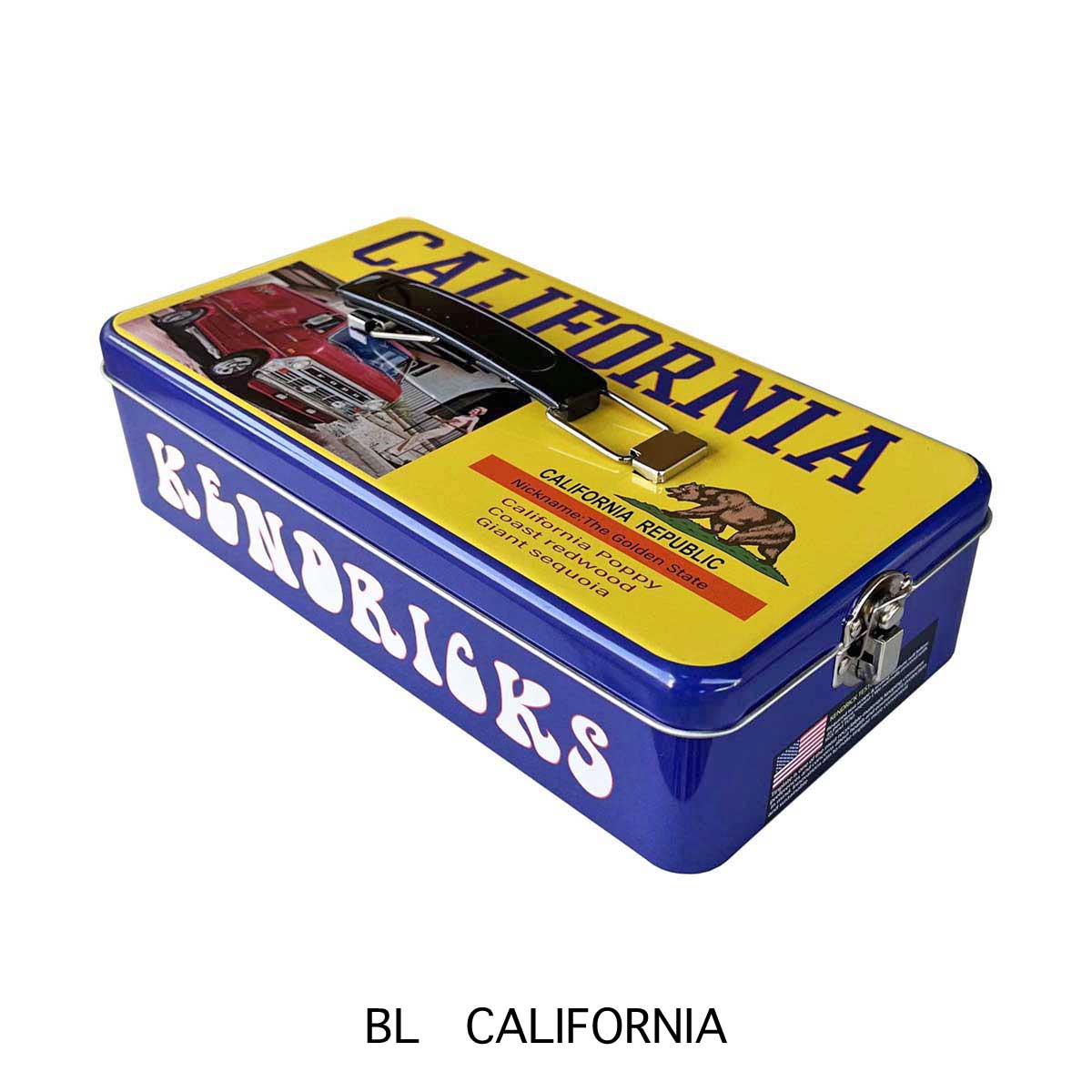 70's レトロヴィンテージ】【ブリキ缶】TOOL BOX ツールボックス 工具