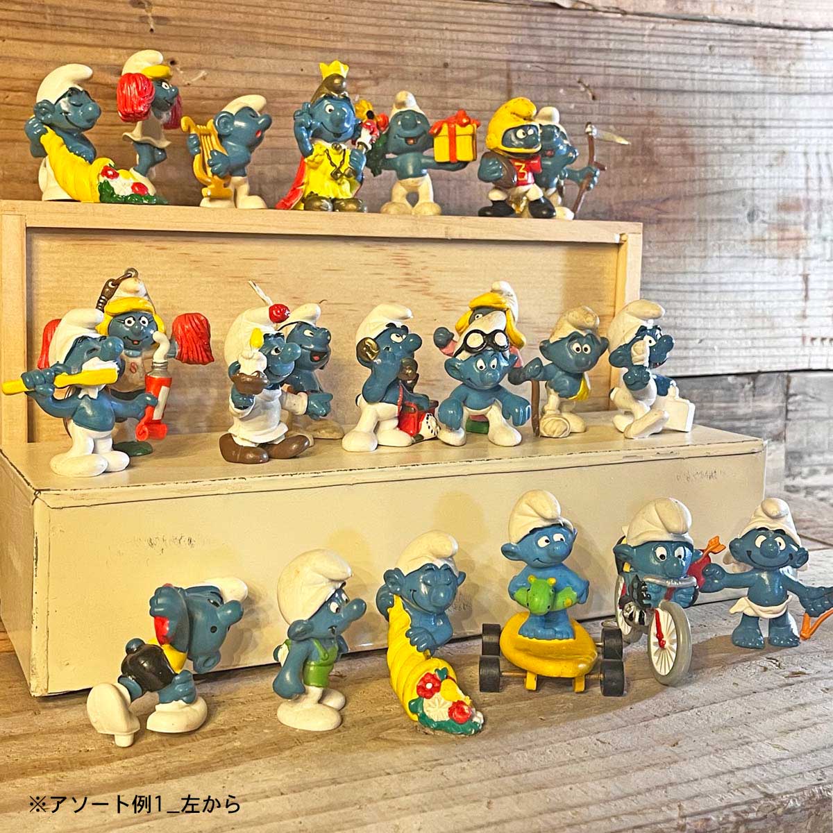 SMURFS VILLAGE☆】【USAヴィンテージ TOY】 SMURFS スマーフ PVC