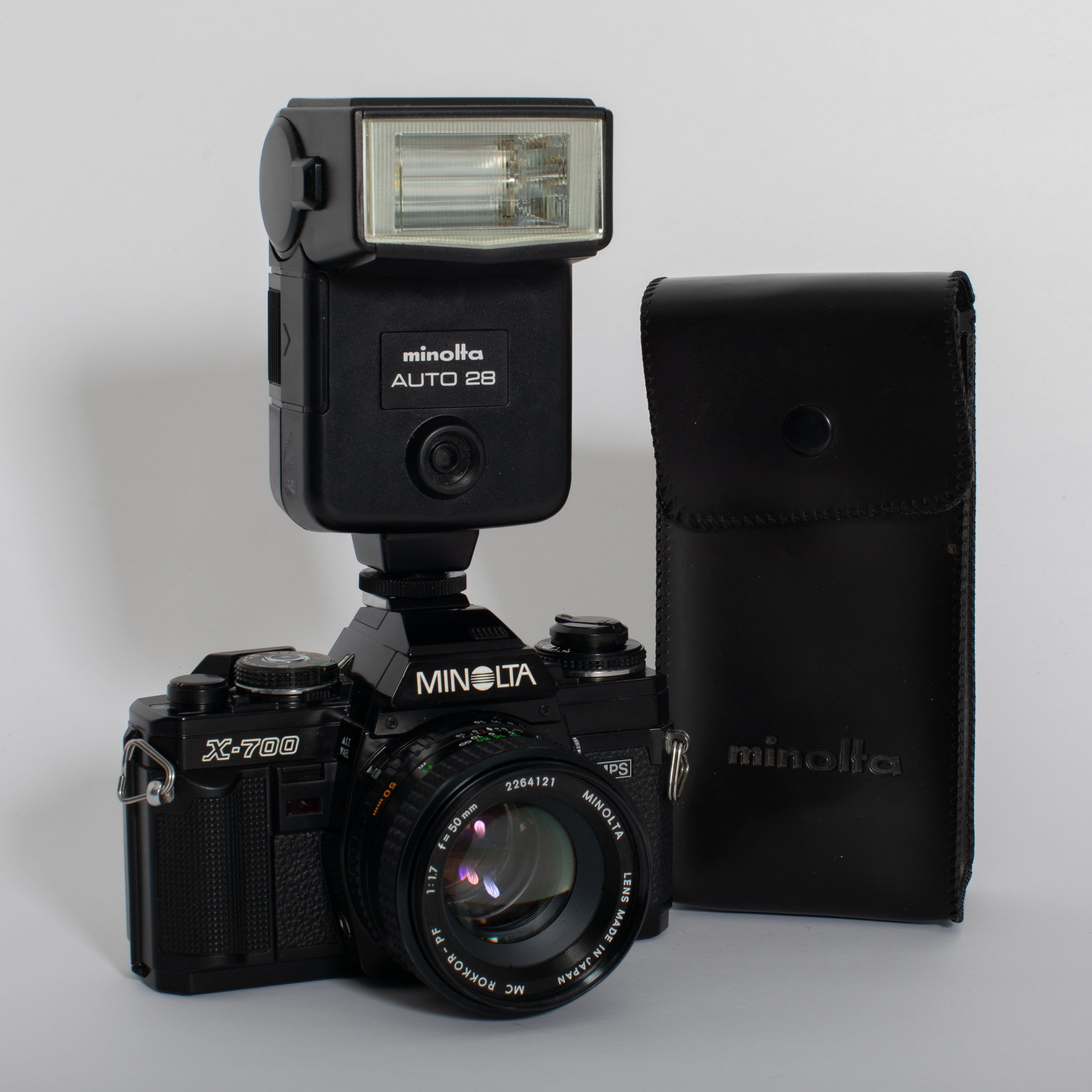 Minolta X-700 with 50mm f/1.7 Lens and Flash – Film Supply Club