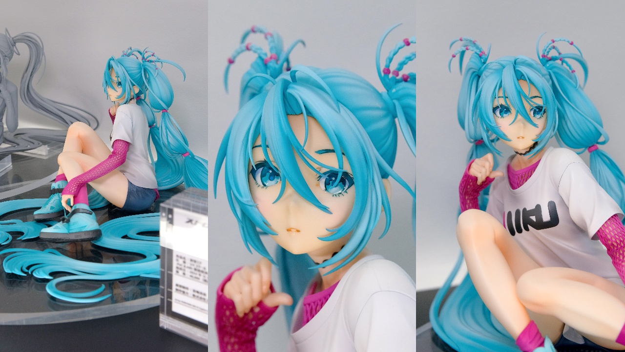初音ミク A3キャラファイングラフ Art by 米山舞 vol.1 複製原画 初音