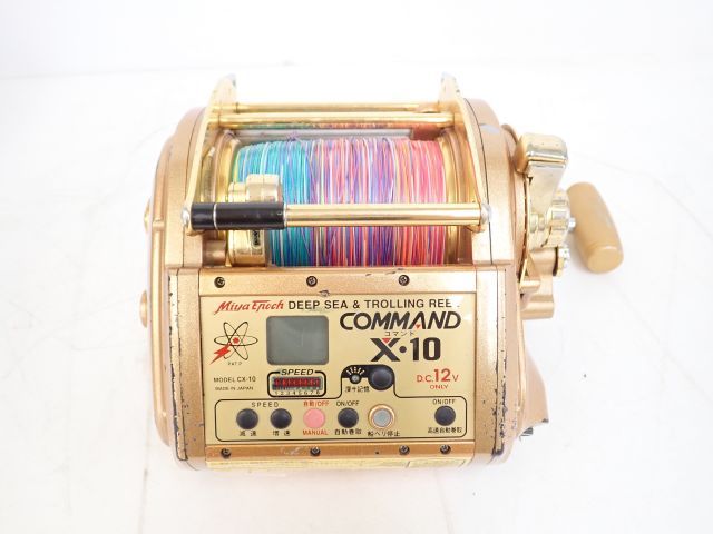 MIYA EPOCH ミヤマエ/ミヤエポック 電動リール COMMAND X-10(model CX