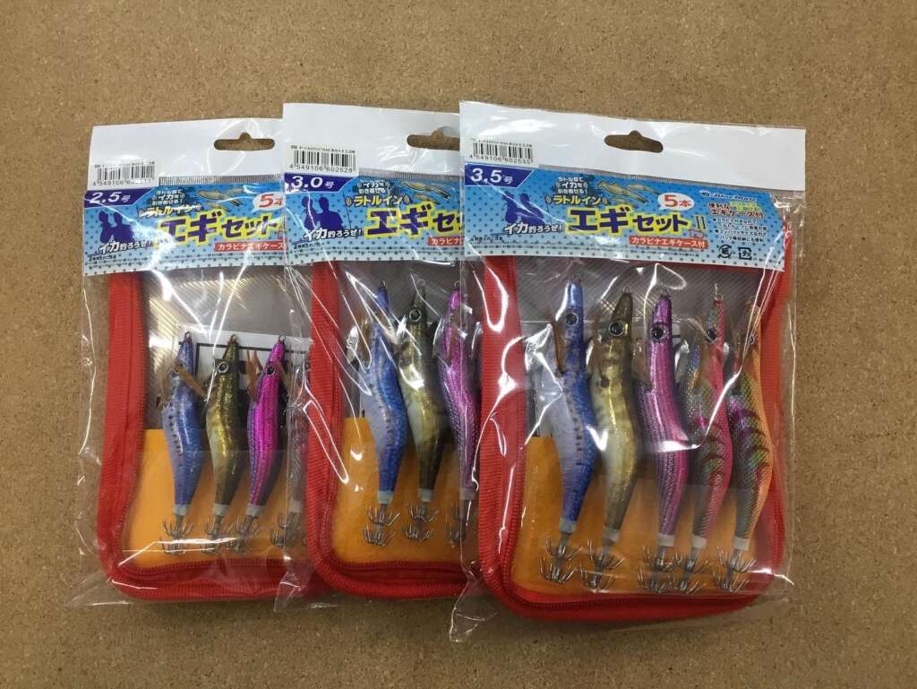 お手軽エギング！エギセット2】 | フィッシングマックス 関西の釣果