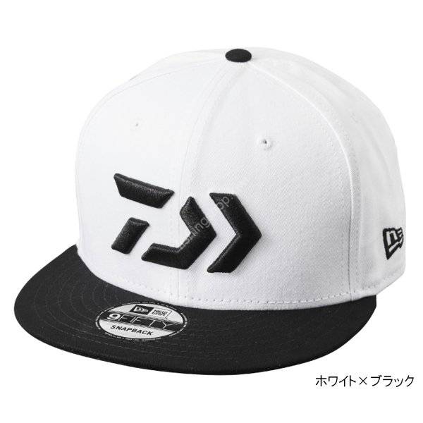 DAIWA x NEW ERA DC-5308N White Black Free Wear buy at Fishingshop.kiwi