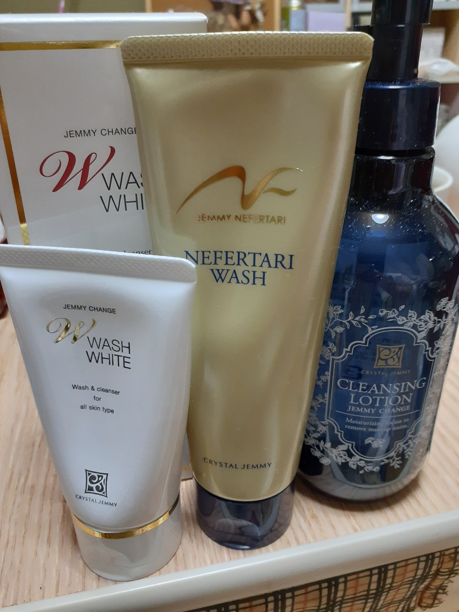 クリスタルジェミー / ジェミーチェンジ Wウォッシュホワイトの公式