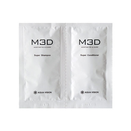 M3D / スーパーシャンプー＋スーパーコンディショナー ペアパウチ10ml+