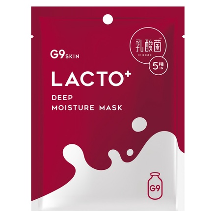 G9 SKIN / LACTO+ DEEP MOISTURE MASK 1枚入り(22ml)の公式商品情報