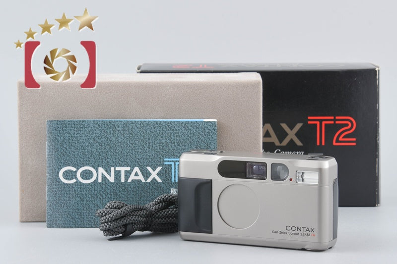 中古】CONTAX コンタックス T2 コンパクトフィルムカメラ 元箱付き