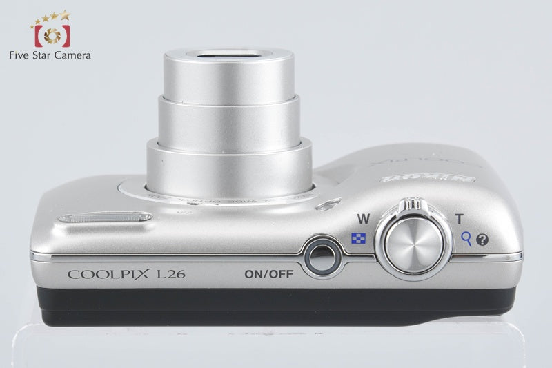 中古】Nikon ニコン COOLPIX L26 シルバー コンパクトデジタルカメラ