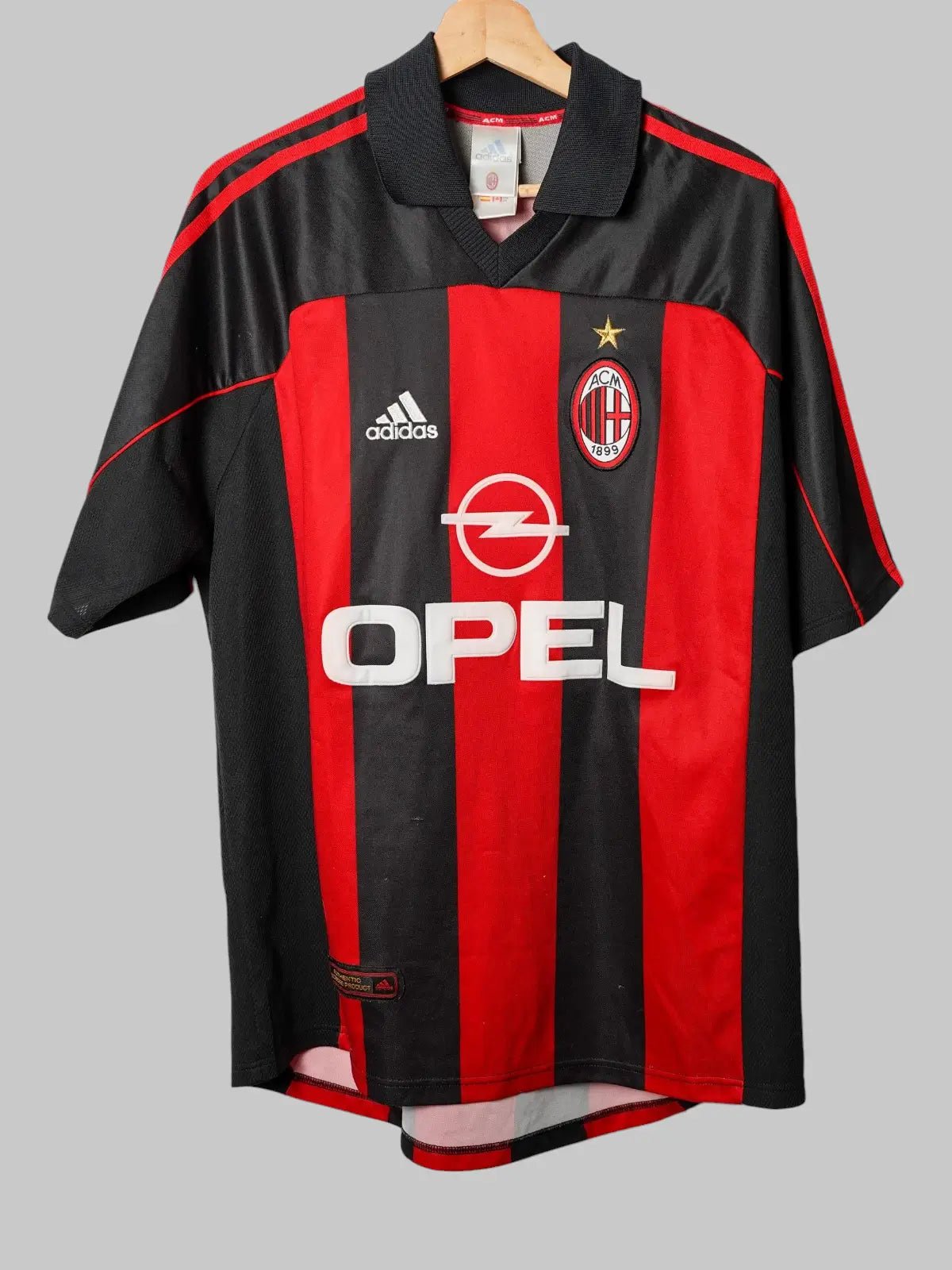 AC Milan Home Football Shirt 2001/2 – Inzaghi – Size Large – First11