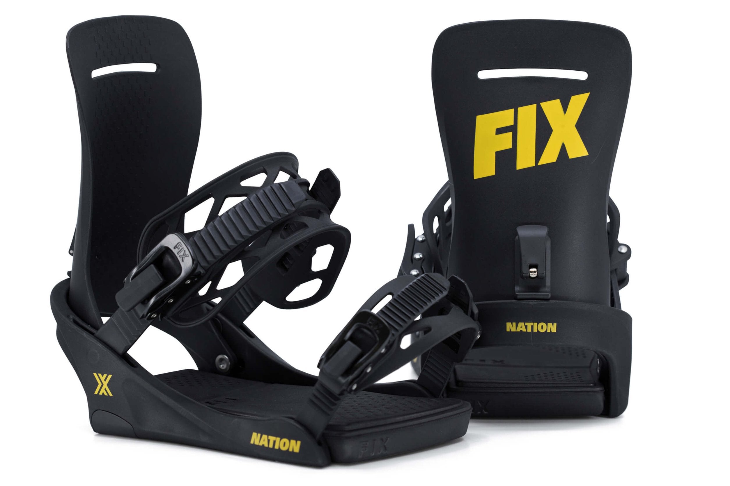 中古】FIX bindung NATION Mサイズ 24-25 FIX NATION カラー:BLACK M