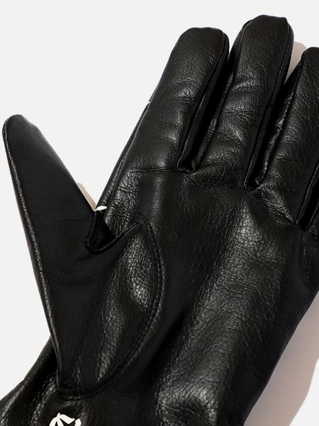 CHALLENGER / BANDANA LEATHER GLOVE -Red-