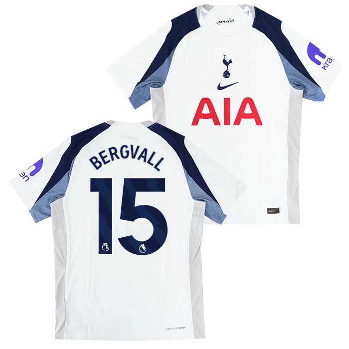 トッテナム 25-26 ホーム Dri-FIT ADV 半袖 ユニフォーム No.15