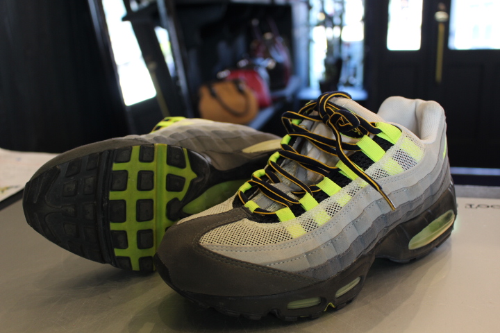 NIKE AIR MAX 95・オールソール～ | 北九州市小倉北区足原の靴・鞄の