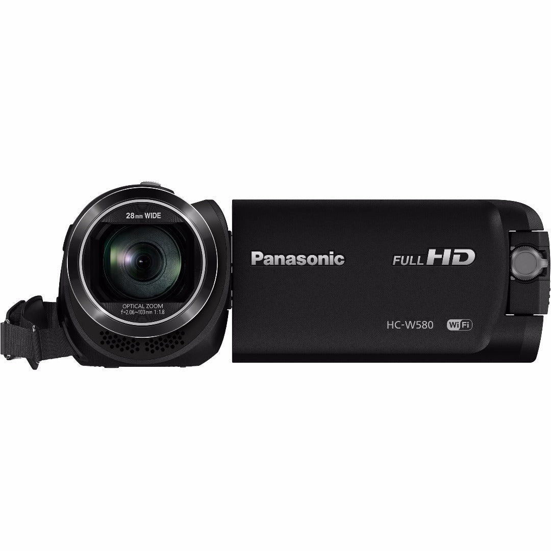 Panasonic W580 Full HD 1080p Camcorder with Twin Camera – Focus Camera