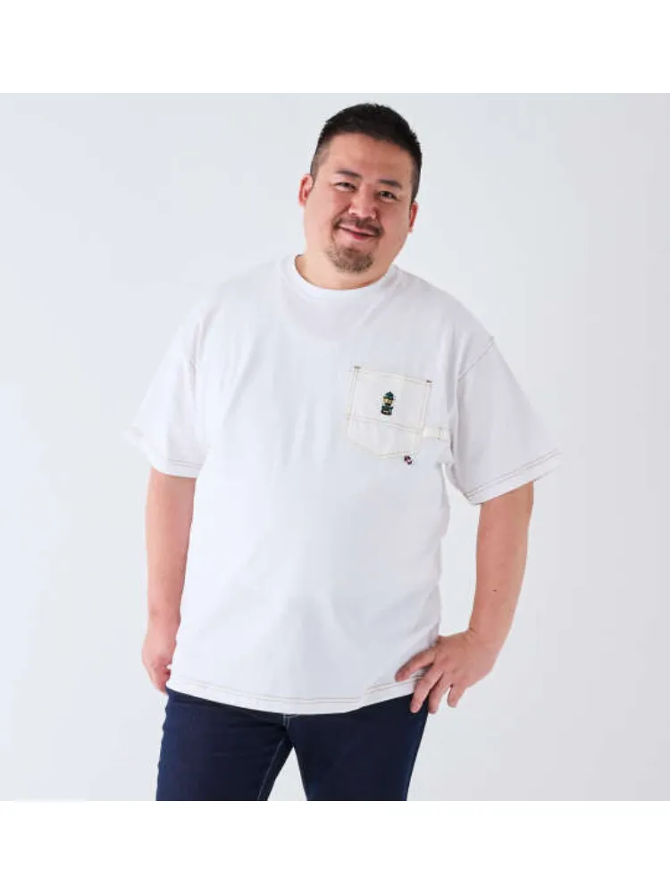 ホワイト 【Coleman(コールマン)】USAコットンポケット付ペインター