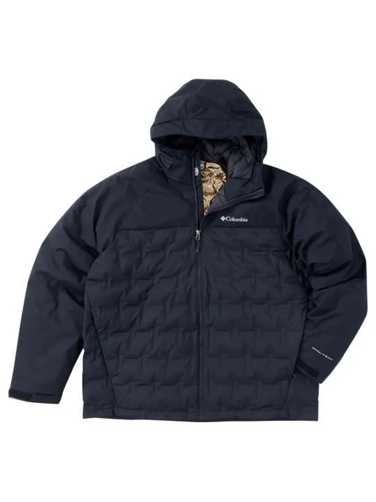 Columbia フード付きダウンジャケット ネイビー 【公式通販】