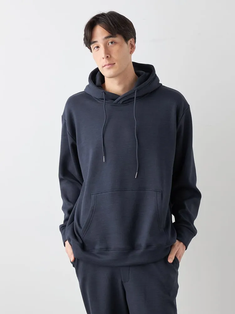ネイビー ふわもちフードプルパーカー | フォーエル公式通販