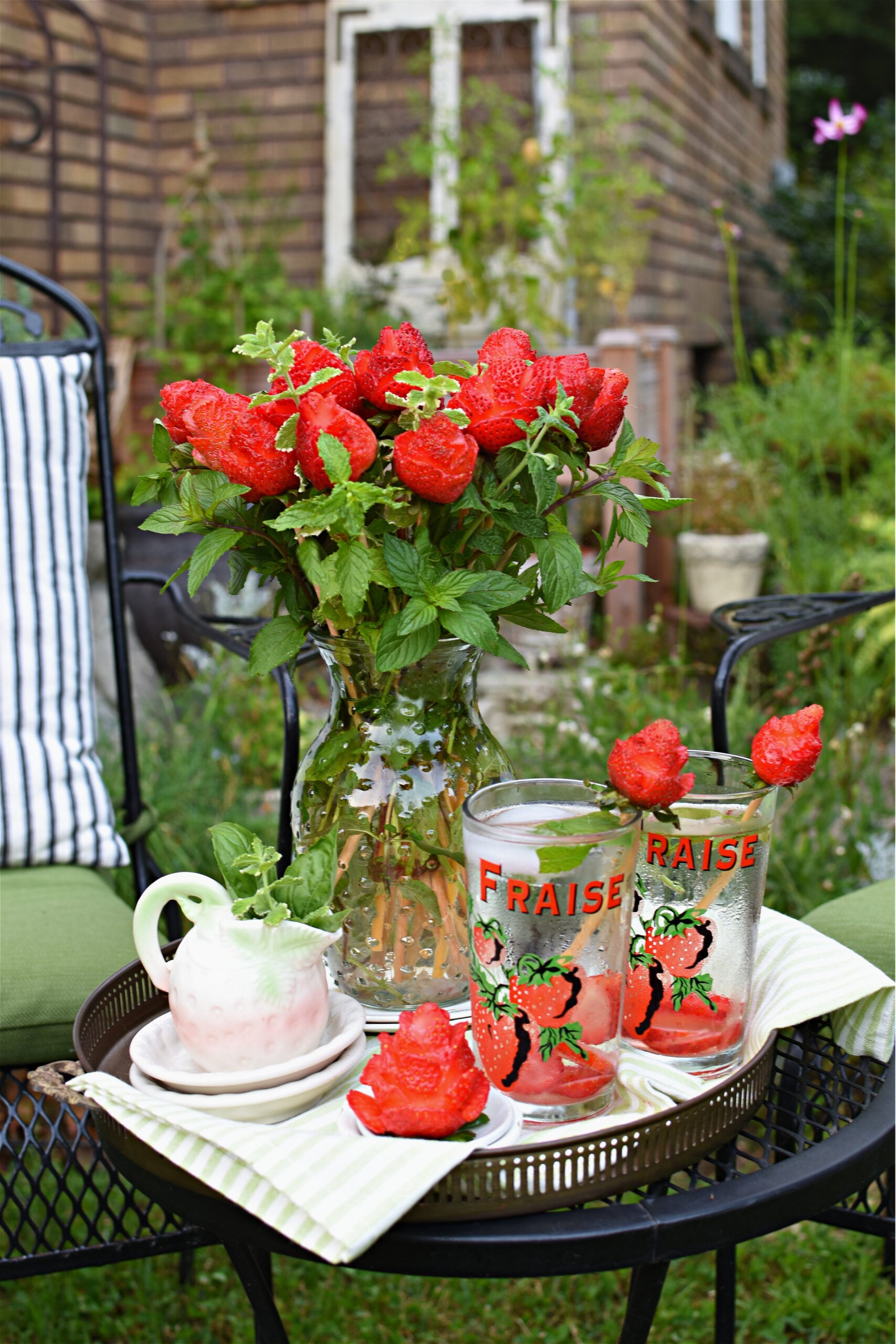 Strawberry Rose Bouquet柄シリーズ Strawberry Rose Bouquet OP by