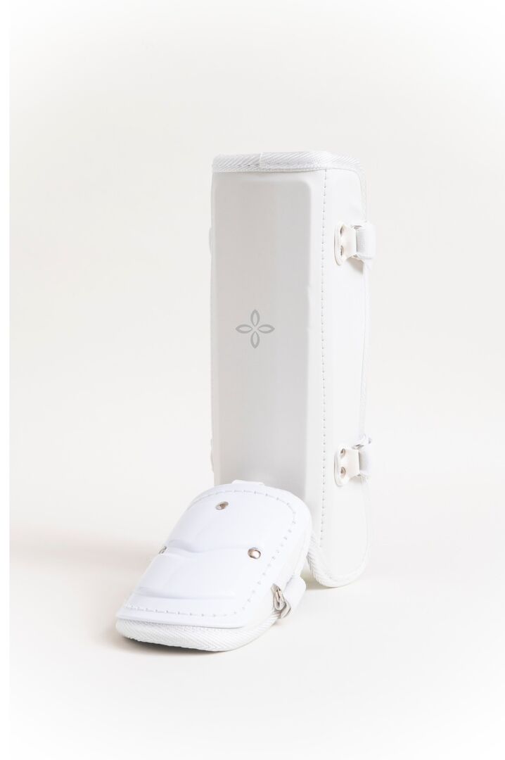 エルボーガード・フットガードセット ホワイト フォースキフト（左打者