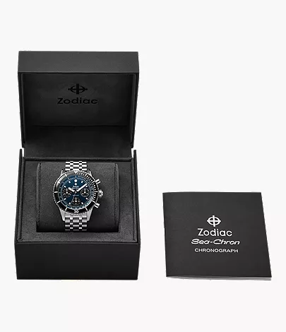 Sea-Chron Automatic Stainless Steel Watch ZO3605 - Zodiac Watches®