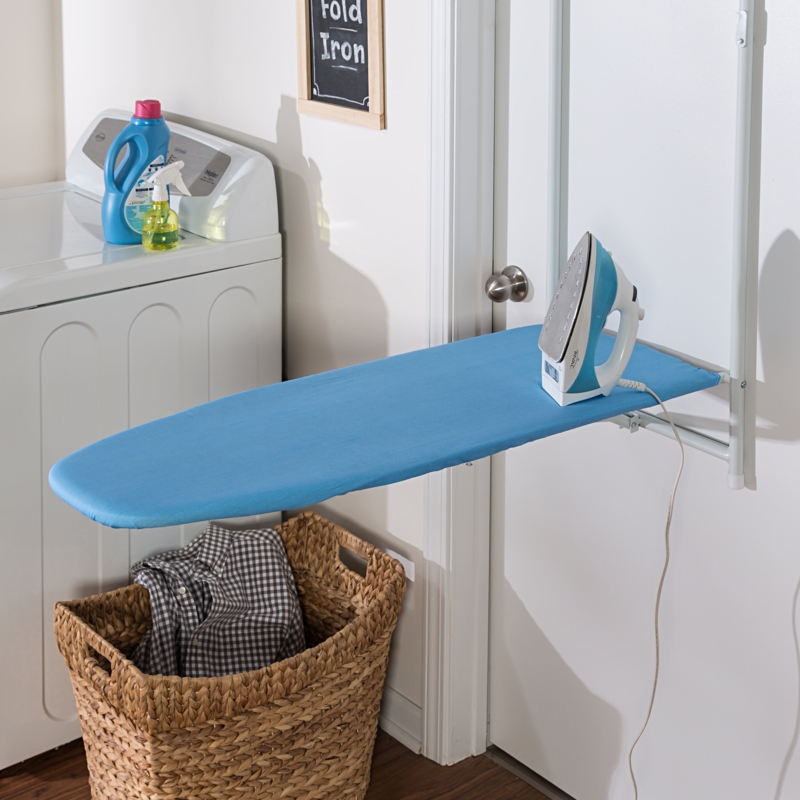 Elanah Metal Over-the-Door Ironing Board | Foter