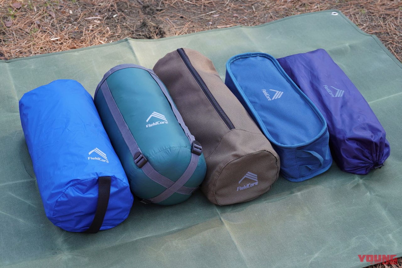 FieldCore 1200 フュージョンダウンシュラフ FieldCore 黒 寝袋 13,800