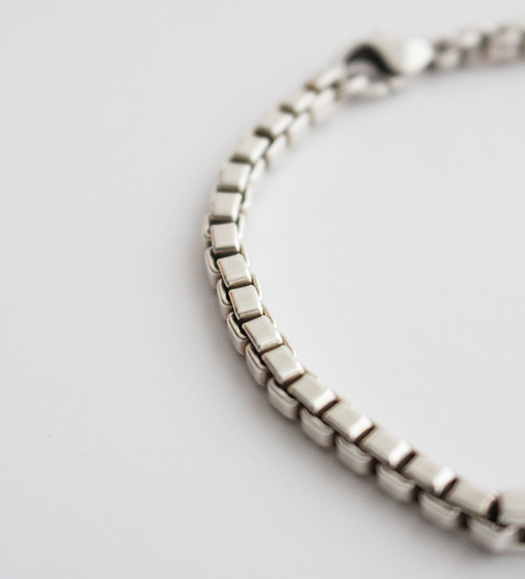 VINTAGE】Vintage Tiffany and Co ”ID Venetian Chain Bracelet”を