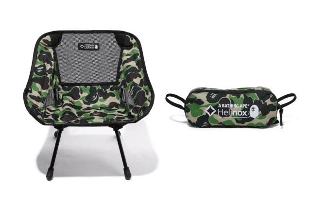 大自然にマッチどころか迷彩でカモフラージュ!? A BATHING APE