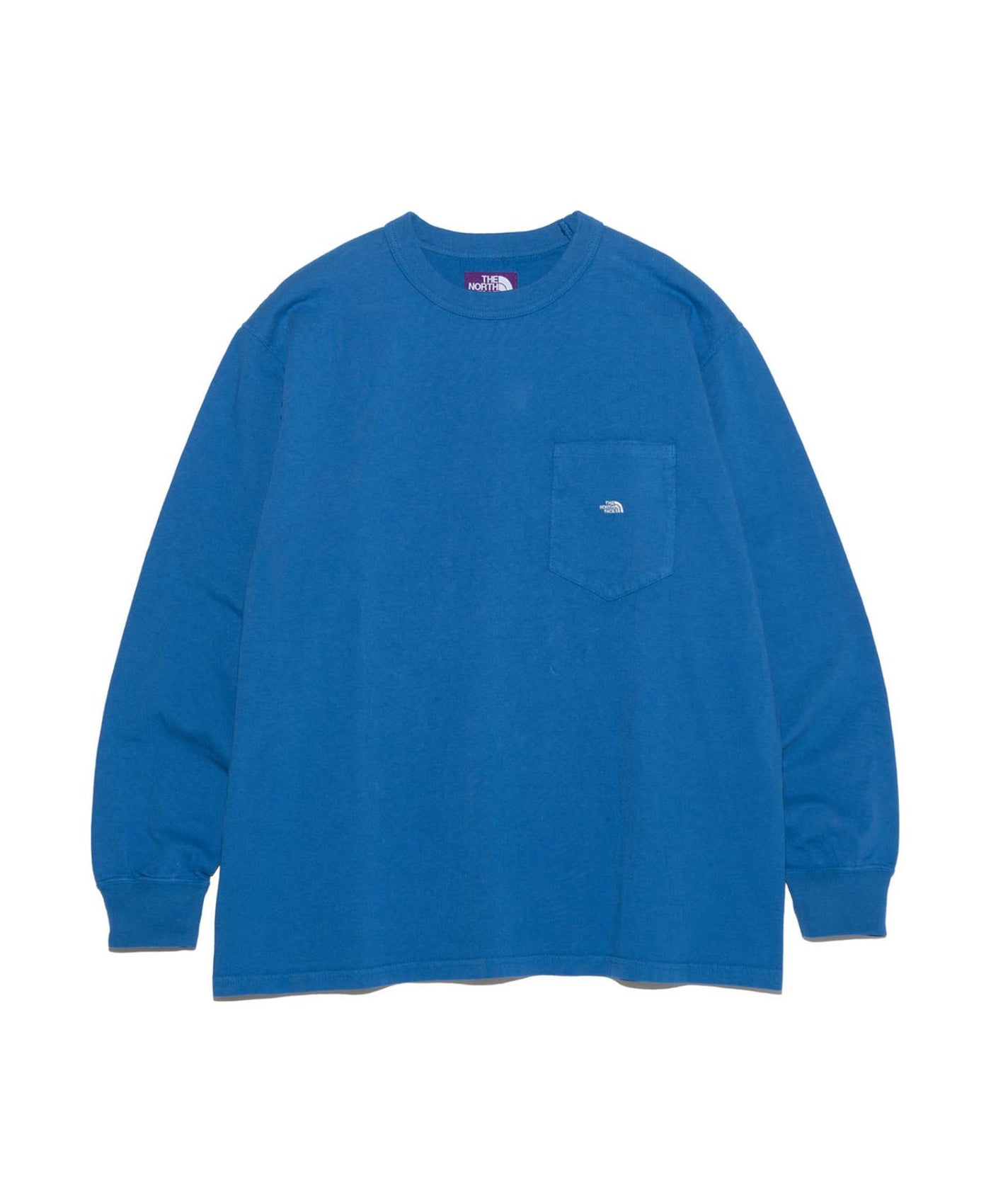 M】7Oz Long Sleeve Pocket Tee ｜ザノースフェイスパープルレーベル